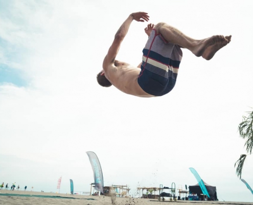 kitesurfen, montenegro, warmup, trockentraining